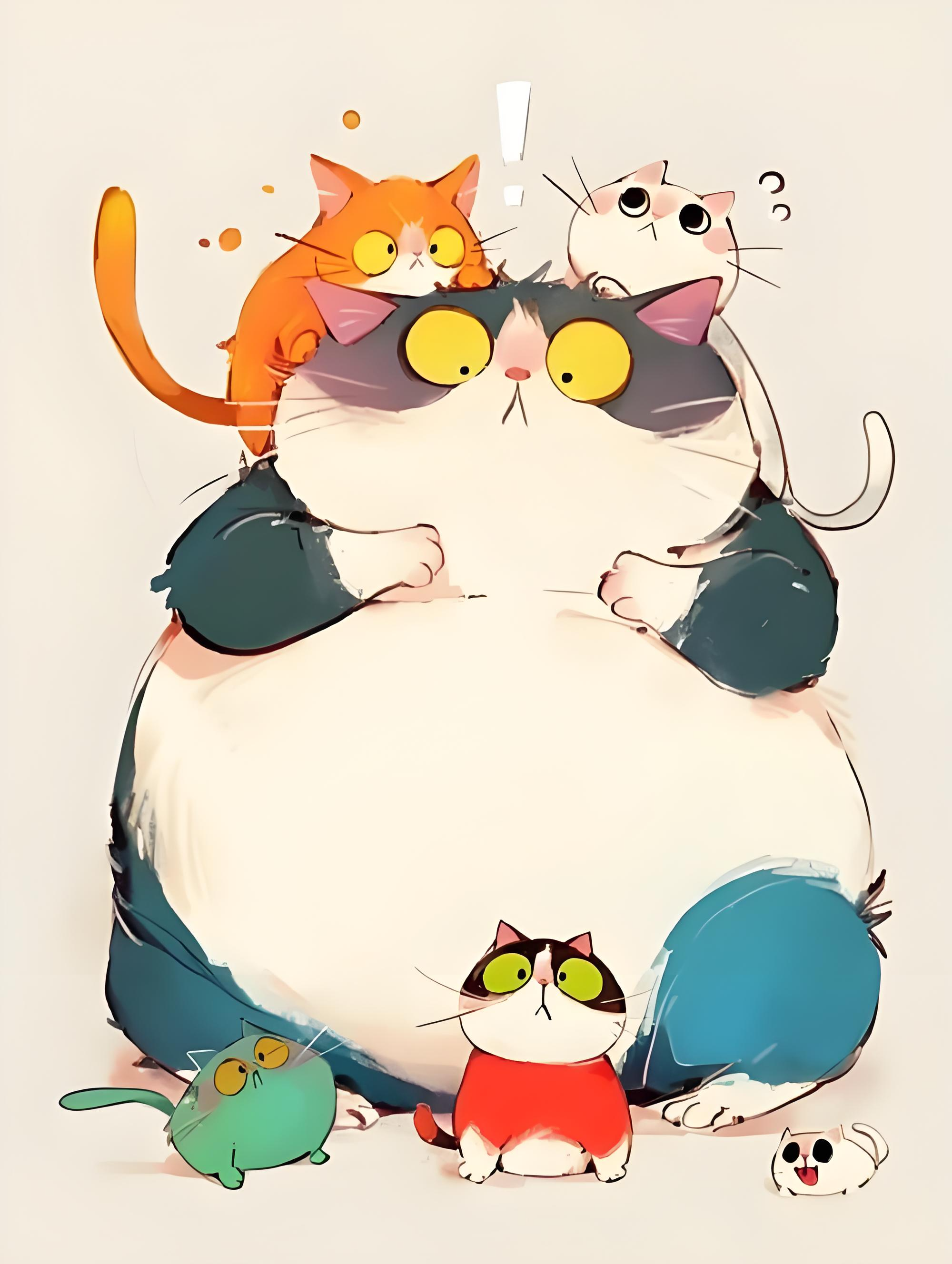 网站吉祥物小猫